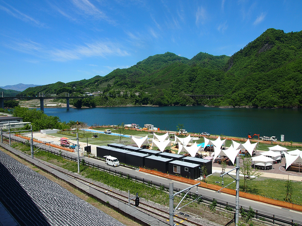   ８月１日に新オープン！　ガルヴィプラスから川原湯温泉駅キャンプ場の予約可能！