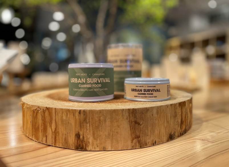   NEXTチキン・NEXTハラミ使用の非常食をキャンプに【Urban Survival Canned Food】