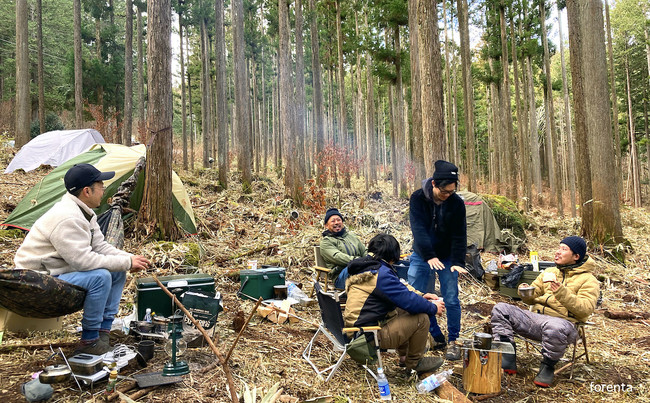   自分の山でアウトドア？森林レンタルサービス「forenta」