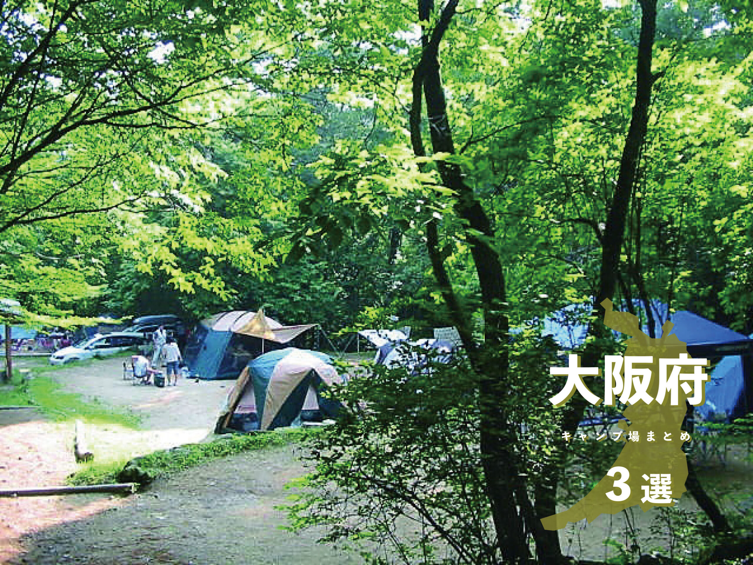   大阪府キャンプ場3選！【ガルヴィ編集部オススメ】