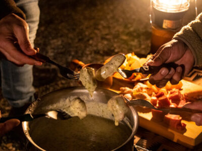   達人たちの冬キャンプを覗き見！焚き火で作る飲み会グルメ