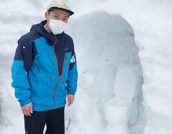   「これなんだと思う？」アイディアが天才すぎる！雪で作ったのはまさかの…⁉