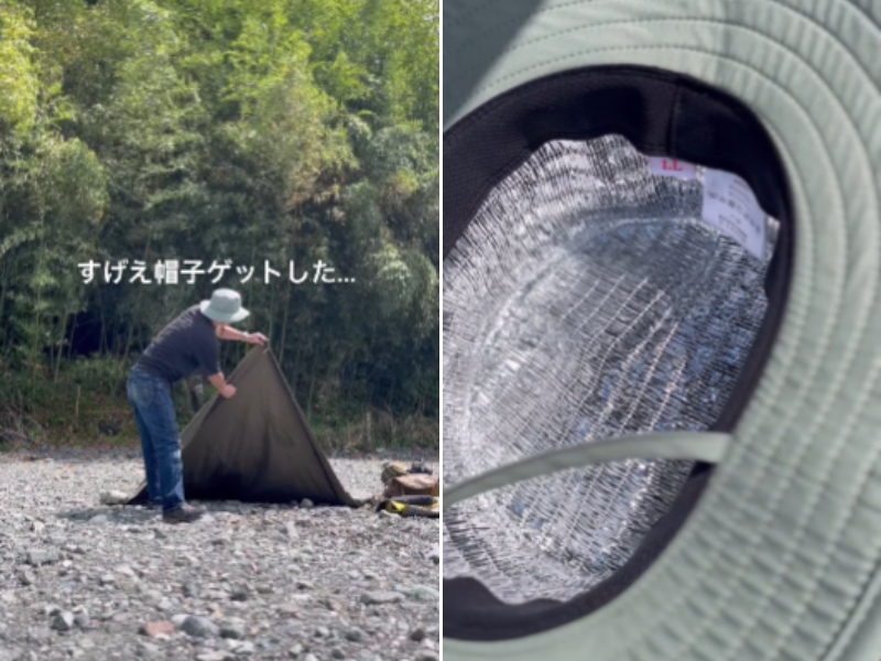 体感温度が10度下がる!農家仕様の“無骨ハット”が快適すぎた