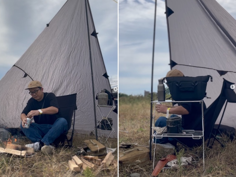   5000円でこの安心感！無骨キャンパー向け“高コスパタープ”が快適すぎた
